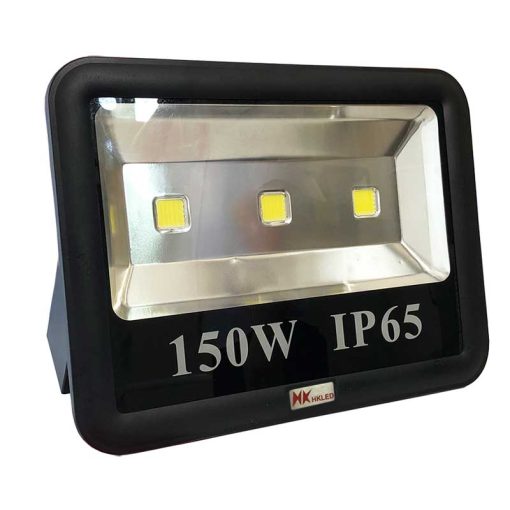 Đèn pha LED ngoài trời 150W pha tròn chóa rộng IP65