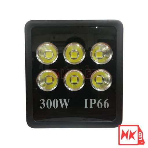 Đèn pha LED vuông 300W IP66 - Thương hiệu HKLED