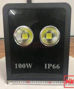 Đèn pha tròn vuông 100W - Thương hiệu HKLED