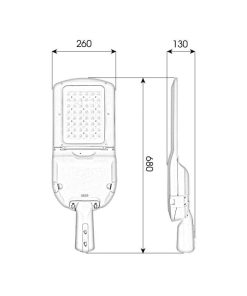 Đèn đường LED M23 - 150W